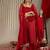 Woven Design Kurta with Trousers & Dupatta