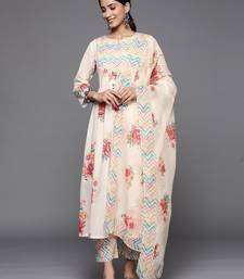 Women Floral Printed Keyhole Neck Empire Kurta Set