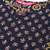 Women Navy Blue Ethnic Motifs Printed Pure Cotton Kurta with Trousers & With Dupatta