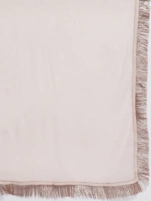 Women Peach-Coloured Floral Sequinned Kurta with Sharara & With Dupatta 4
