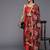 Women Red Gotta Patti Pure Cotton Kurta with Trousers & Dupatta