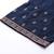 Women Navy Blue & Golden Ethnic Motifs Embroidered Kurta with Trousers & Dupatta