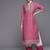 Women Magenta Bandhani Printed Kurta with Trousers