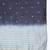 Women Blue & Silver Floral Sequined Straight Kurta Trousers & Ombre Dyed Dupatta