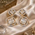 Gold Luxe CZ Drop Earrings