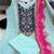 sky blue color digital print and hand embroidery silk blend salwar suit