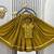 Olive Green Handwork codi & mirror work Cotton Navratri Lahenga Choli