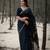 Black color Cotton silk sarees with blouse