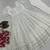 White Color Sequence And Embroidery Work Georgette Salwar Suit