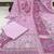 pink color printed wok silk blend salwar suit
