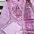 pink color printed wok silk blend salwar suit