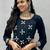 Black Heavy Hand Work with kodi work with hand latkan Cotton Navratri Lahenga Choli