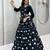 Black Heavy Hand Work with kodi work with hand latkan Cotton Navratri Lahenga Choli