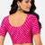 Rani spandex lehria printed stretchable readymade saree blouse
