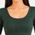 Bottle green spandex golden zari straight line stretchable readymade saree blouse