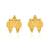 Brass gold lakshmi necklace set for women