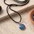 Ceramic evil eye bad luck protection unisex pendant all ages