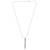 Brass silver bullet with golden tip for men women