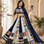 White Mirror Work With Lampi Lace s Cotton Navratri Lahenga Choli Set