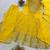 yellow color embroidery and sequences work georgette salwar suit 
