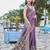 purple silk blend jacquard woven saree with zari border and unstitch blouse piece