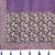 purple silk blend jacquard woven saree with zari border and unstitch blouse piece