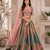 multicolor color Multi Thread work Sequins and Diamond Work Various lace Work silk blend Lehenga Choli set