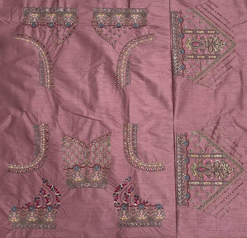 multicolor color Multi Thread work Sequins and Diamond Work Various lace Work silk blend Lehenga Choli set