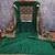 women's green unstitched reyon cotton dress material with printed dupatta