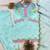 sky blue color embroidery work border chanderi salwar suit