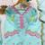 sky blue color embroidery work border chanderi salwar suit