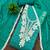 women's sea green unstitched butti cotton dress material with fancy border dupatta