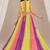 multicolor cotton embroidered mirror work ghagra choli