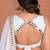 white cotton embroidered mirror work ghagra choli