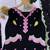 black color embroidery work border chanderi salwar suit