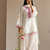 white color embroidery work border chanderi salwar suit