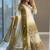 Dark Olive Color Embroidery Work Georgette Salwar Suit