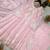 pink color sequance and embroidery work silk blend salwar suit