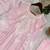 pink color sequance and embroidery work silk blend salwar suit