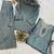 grey color embroidered and beads wrok silk blend salwar suit