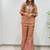brown color embroidered and beads wrok silk blend salwar suit
