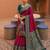 pink color soft silk blend fabric woven designer ethnic partywear saree