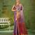 lavender color kanjivaram silk blend woven designer ethnic partywear saree