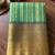 rama green color kanjivaram silk blend woven designer ethnic partywear saree