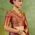purple color kanjivaram silk blend woven designer ethnic partywear saree