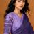 lavender color smart solid designer fancy ethnic partywear saree