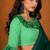 teal green color smart solid designer fancy ethnic partywear saree