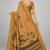Mustard color kanjivaram silk blend saree for fancy sophisticated saree