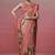Rose pink color kanjivaram silk blend saree for fancy sophisticated saree
