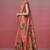Rose pink color kanjivaram silk blend saree for fancy sophisticated saree